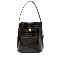 Toteme 'Belted Crocodile-Embossed' Beuteltasche für Damen