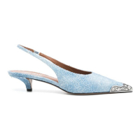 Paris Texas 'Jessica' Pumps mit Fersenriemen für Damen