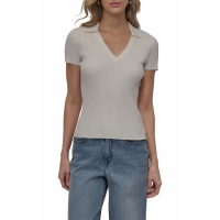 DKNY Jeans Pull à manches courtes 'Rib Polo' pour Femmes