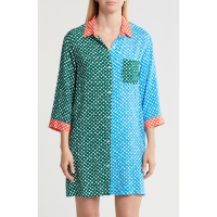 DKNY Nuisette 'Colorblock Button-Up' pour Femmes