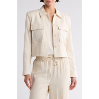 Donna Karan Veste courte 'Utility Linen Blend' pour Femmes