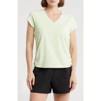 DKNY Women's 'Side Ruched Tech' T-Shirt