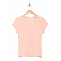 DKNY Women's 'Side Ruched Tech' T-Shirt