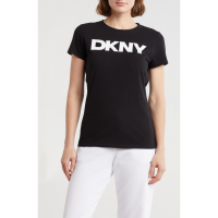 DKNY 'Logo Short Sleeve' T-Shirt für Damen