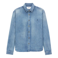Saint Laurent 'Cassandre' Denim-Hemd für Herren