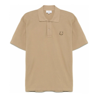 Maison Kitsuné Men's 'Fox-Motif' Polo Shirt
