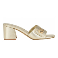 Guess 'Gallai Block Heel Slip-On' Sandalen mit Absatz für Damen
