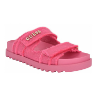 Guess 'Fabulon Two Strap Sporty Footbed' Sandalen mit Plateausohle für Damen