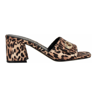 Guess 'Gallai Block Heel Slip-On' Sandalen mit Absatz für Damen
