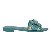 Guess 'Elyze Quattro G Slip-On Slide' Flache Sandalen für Damen