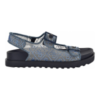 Guess 'Frella Two Band Embellished Footbed' Sandalen mit Plateausohle für Damen