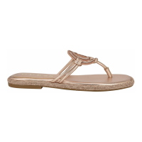 Guess Sandales à brides 'Saima G Cutout Rhinestone Flat' pour Femmes