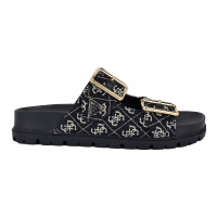 Guess 'Fasten Double-Buckle Footbed' Sandalen mit Plateausohle für Damen