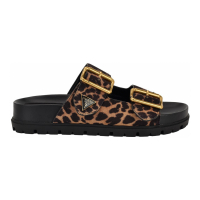 Guess 'Fasten Double-Buckle Footbed' Sandalen mit Plateausohle für Damen