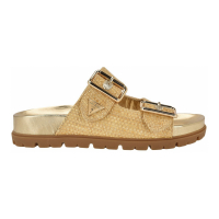 Guess 'Fasten Double-Buckle Footbed' Sandalen mit Plateausohle für Damen