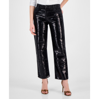 Guess 'Jill Sequin-Front Boyfriend Jeans' Jeans für Damen