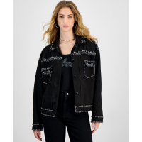 Guess 'Angelica Faux-Suede Studded' Jacke für Damen