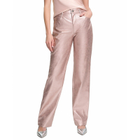 Guess 'Ambra Metallic Straight-Leg' Hose für Damen