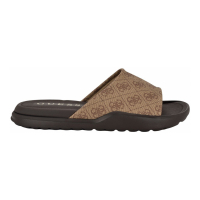 Guess Men's 'Magaria Branded Elevated Pool' Slides