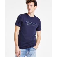 Guess Men's 'Embossed Velvet Logo Graphic' T-Shirt