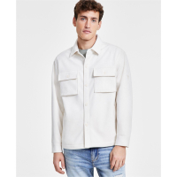 Guess Veste 'Miles Faux-Suede Shirt' pour Hommes