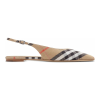 Burberry Women's 'Checked' Sling Back Shoes