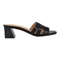 Calvin Klein 'Alise Square Toe Slip-On Dress Sandals' pour Femmes