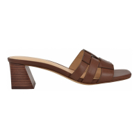 Calvin Klein 'Alise Square Toe Slip-On Dress Sandals' pour Femmes