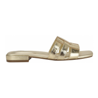 Calvin Klein 'Tessie Slip-On Square Toe Flat Sandals' pour Femmes