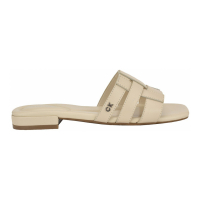 Calvin Klein 'Tessie Slip-On Square Toe Flat Sandals' pour Femmes