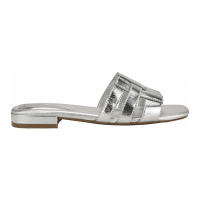 Calvin Klein 'Tessie Slip-On Square Toe Flat Sandals' pour Femmes