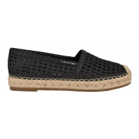 Calvin Klein 'Presley Woven Slip-On Espadrilles Flat' pour Femmes