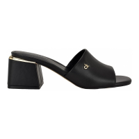 Calvin Klein 'Rowena Block Heel Slip-On Sandals' pour Femmes