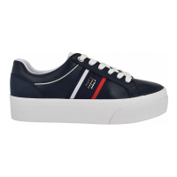 Tommy Hilfiger Women's 'Badria Logo Lace-Up Plaftorm Sneakers'