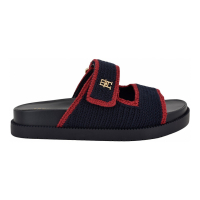 Tommy Hilfiger 'Landyn Crochet Double Band Flat Sandals' pour Femmes