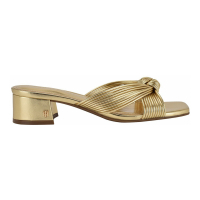 Tommy Hilfiger 'Philie Knotted Crisscross Block Heel Sandals' pour Femmes
