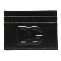 Dolce&Gabbana Women's 'Debossed-Logo Detail' Card Holder