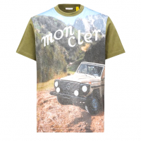 Moncler Genius T-shirt 'X Mercedes-Benz By Nigo Printed' pour Hommes