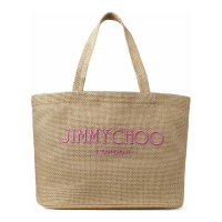 Jimmy Choo Sac Cabas 'Logo-Embroidered' pour Femmes