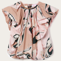 Pucci 'Orchidee-Print' Ärmellose Bluse für Damen
