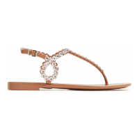 Aquazzura Sandales à brides 'Almost Bare Crystal-Embellished' pour Femmes