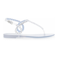 Aquazzura Sandales à brides 'Almost Bare Crystal-Embellished' pour Femmes