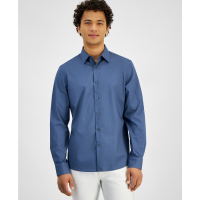 Michael Kors 'Classic-Fit Stretch Solid Button-Down Shirt' pour Hommes