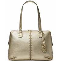 Michael Kors 'Astor Medium Studded Leather Shoulder Tote' pour Femmes