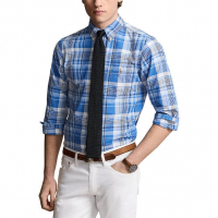 Polo Ralph Lauren Men's 'Classic Fit Plaid Oxford Shirt'