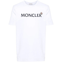 Moncler Men's 'Flocked-Logo' T-Shirt