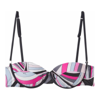 Pucci Women's 'Iride-Print' Bikini Top