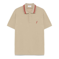 Ferragamo Men's 'Embroidered-Logo' Polo Shirt