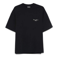 Emporio Armani T-shirt 'Logo-Embroidered' pour Hommes