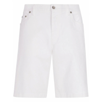 Dolce&Gabbana Men's 'Logo-Plaque' Denim Shorts